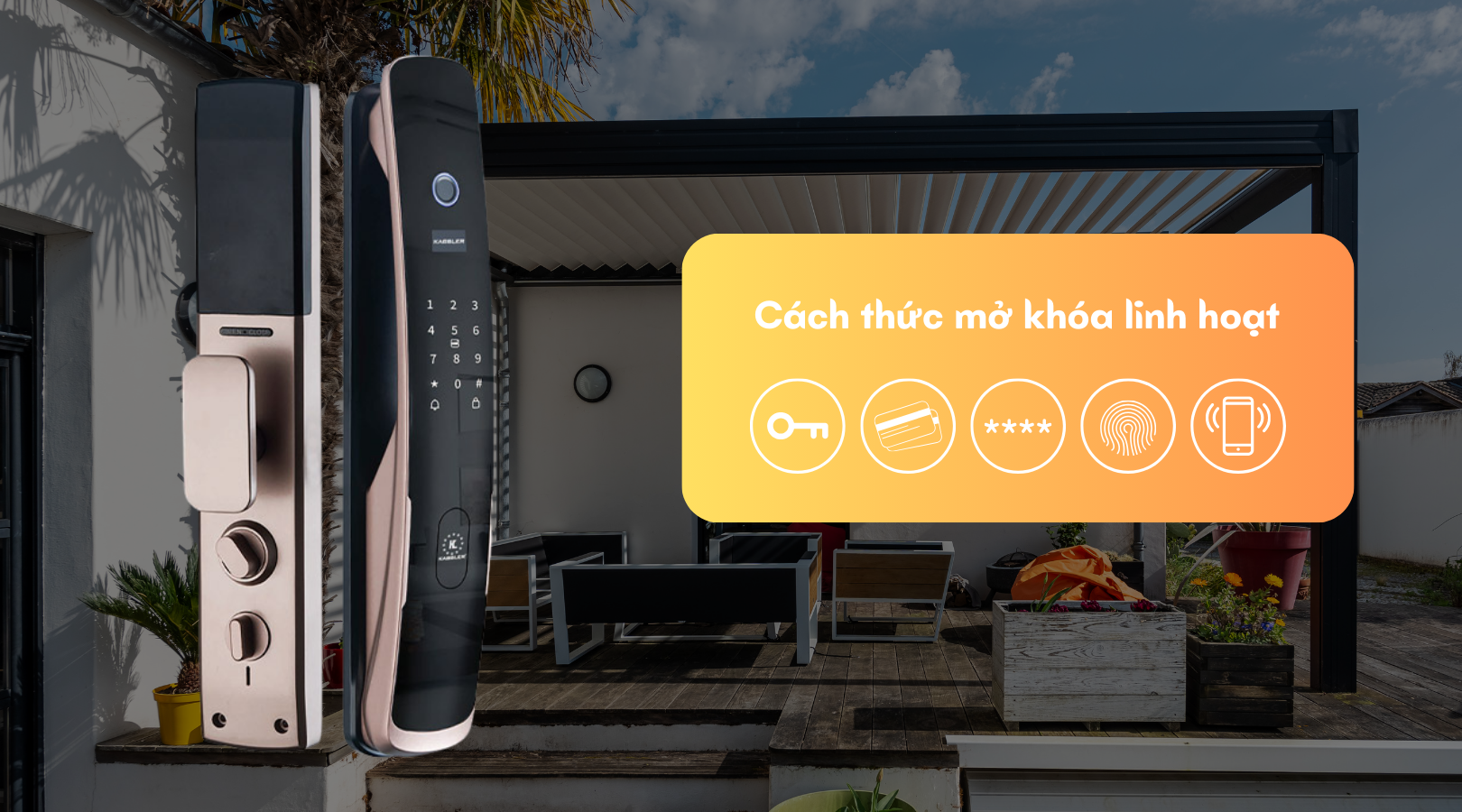 Cách thức mở khóa của Kassler KL-878 APP
