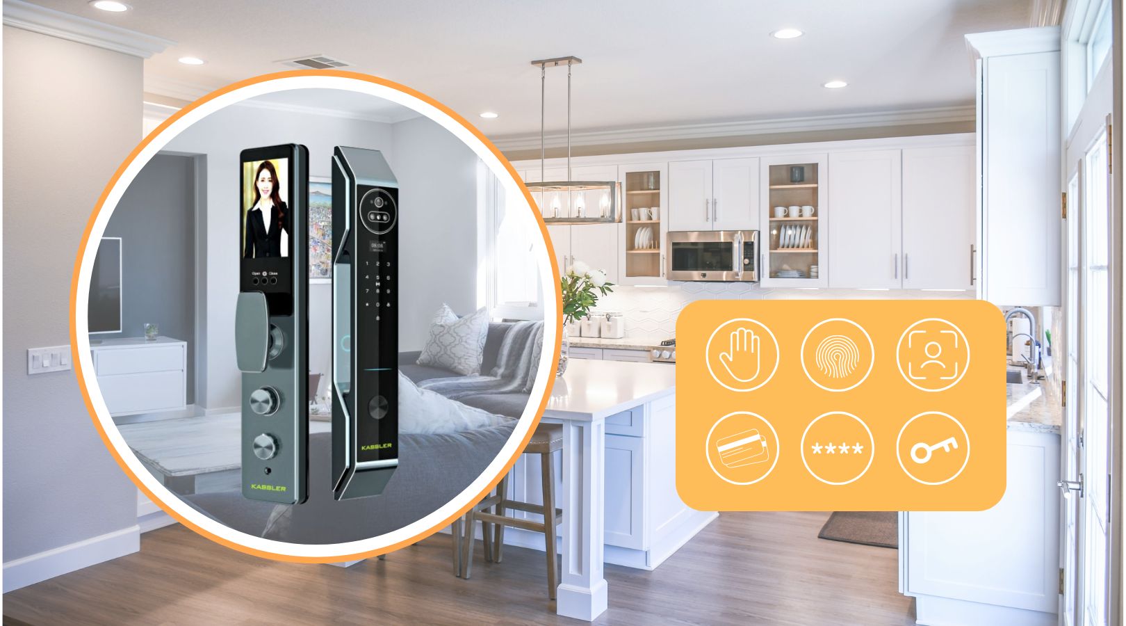 Cách thức mở khóa của Kassler KL-899 CNC Blue Gray APP