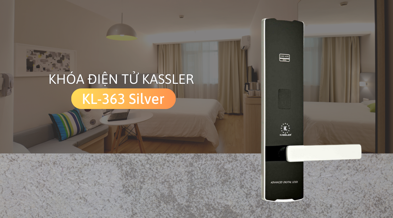 Ưu điểm vượt trội của khóa điện tử Kassler KL-363 Silver