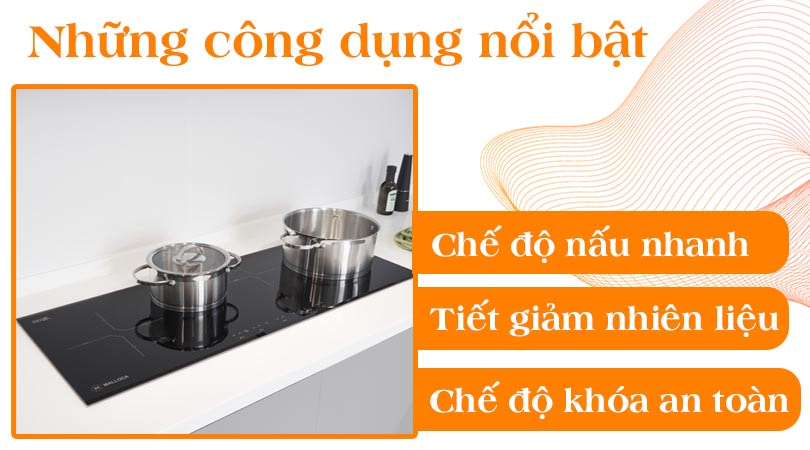 Công dụng của bếp điện từ Malloca MH-04IR S