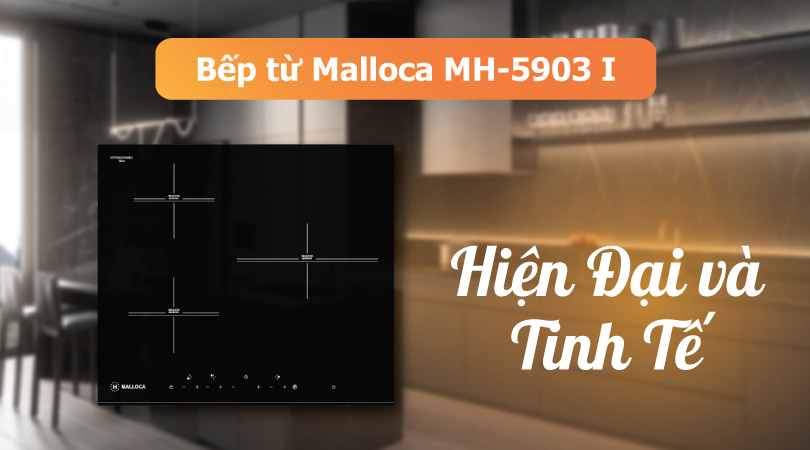 Thiết kế của bếp từ Malloca MH-5903 I 