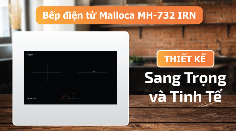 Bếp điện từ Malloca MH-732 IRN