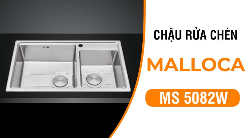 Chậu rửa chén Malloca MS 5082W