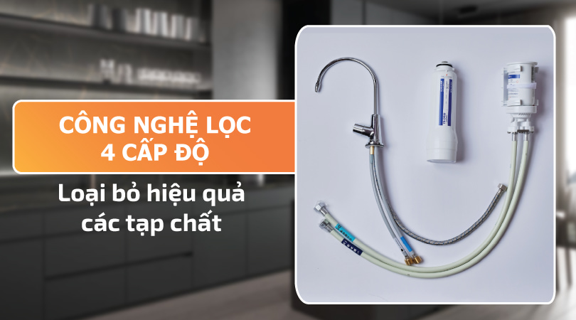 Bộ Lọc Nước Malloca MPC-5KCB Công nghệ lọc 