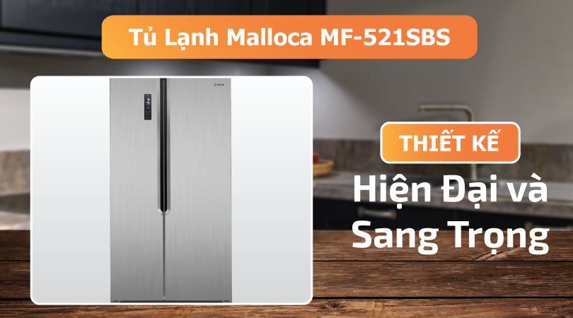 Malloca MF-521SBS thiết kế