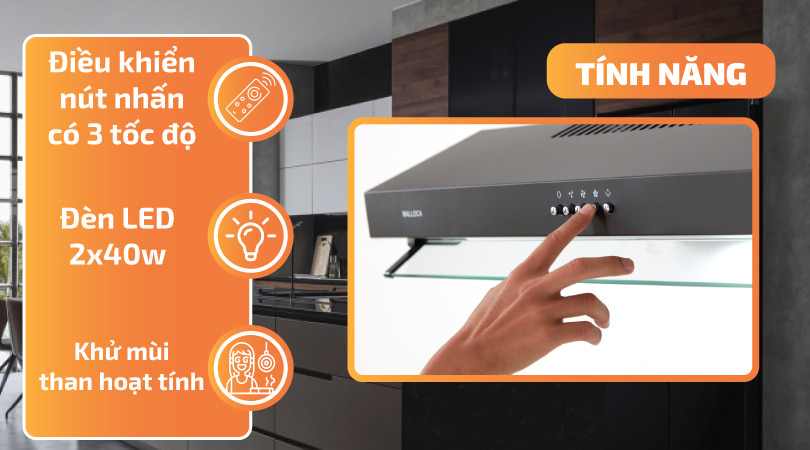 Malloca H365.7B tính năng