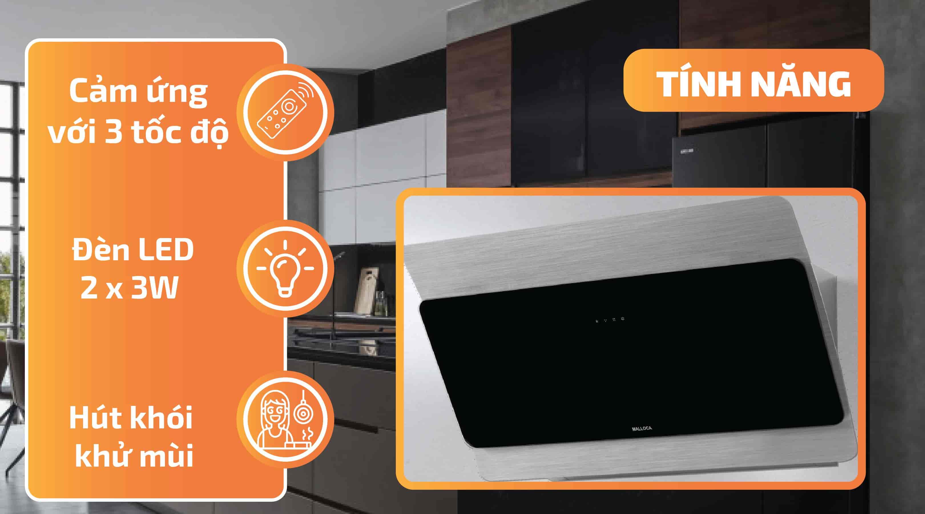 Malloca Plana K3444 tính năng