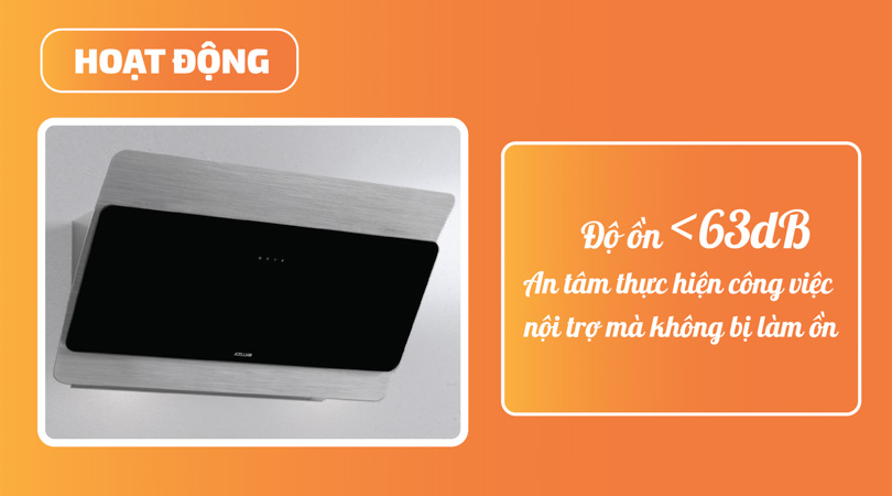 Malloca Plana K3444 độ ồn