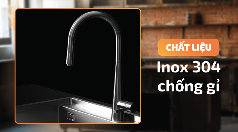 K095-S Ưu điểm khi sử dụng Vòi Rửa Chén Malloca K095-S