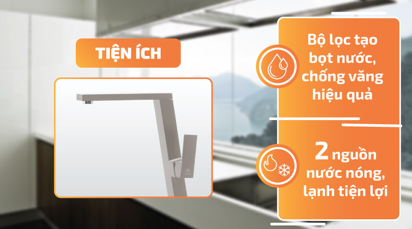 Tính năng hữu ích giúp cải thiện chất lượng nước cùng Malloca K131CR