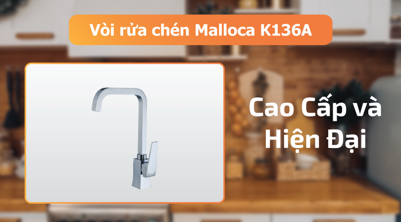 Malloca K136A có kiểu dáng đẹp