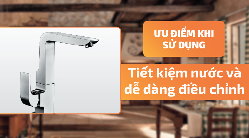 Vòi rửa chén Malloca K289C - Tiết kiệm nước