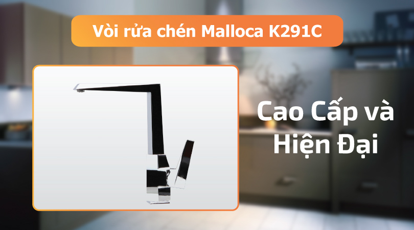 Malloca K291C Thiết kế chắc chắn, đẹp mắt