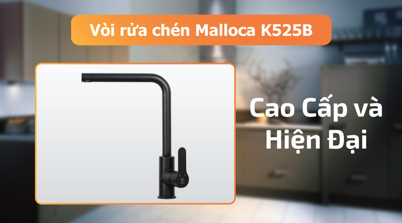 Vòi rửa chén Malloca K525B