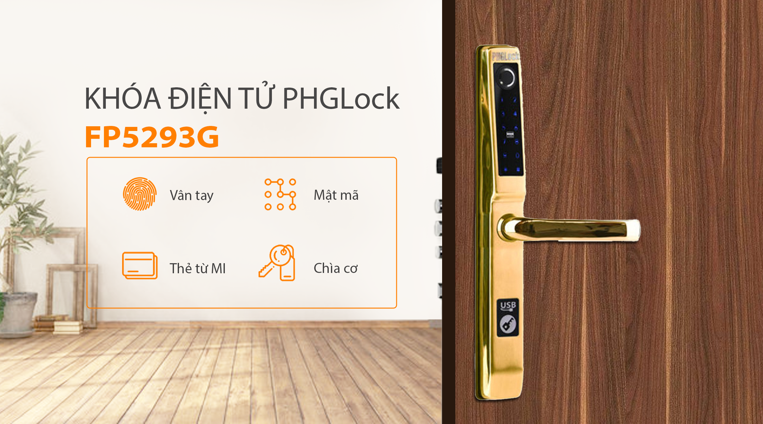 Phương thức mở khóa đa dạng