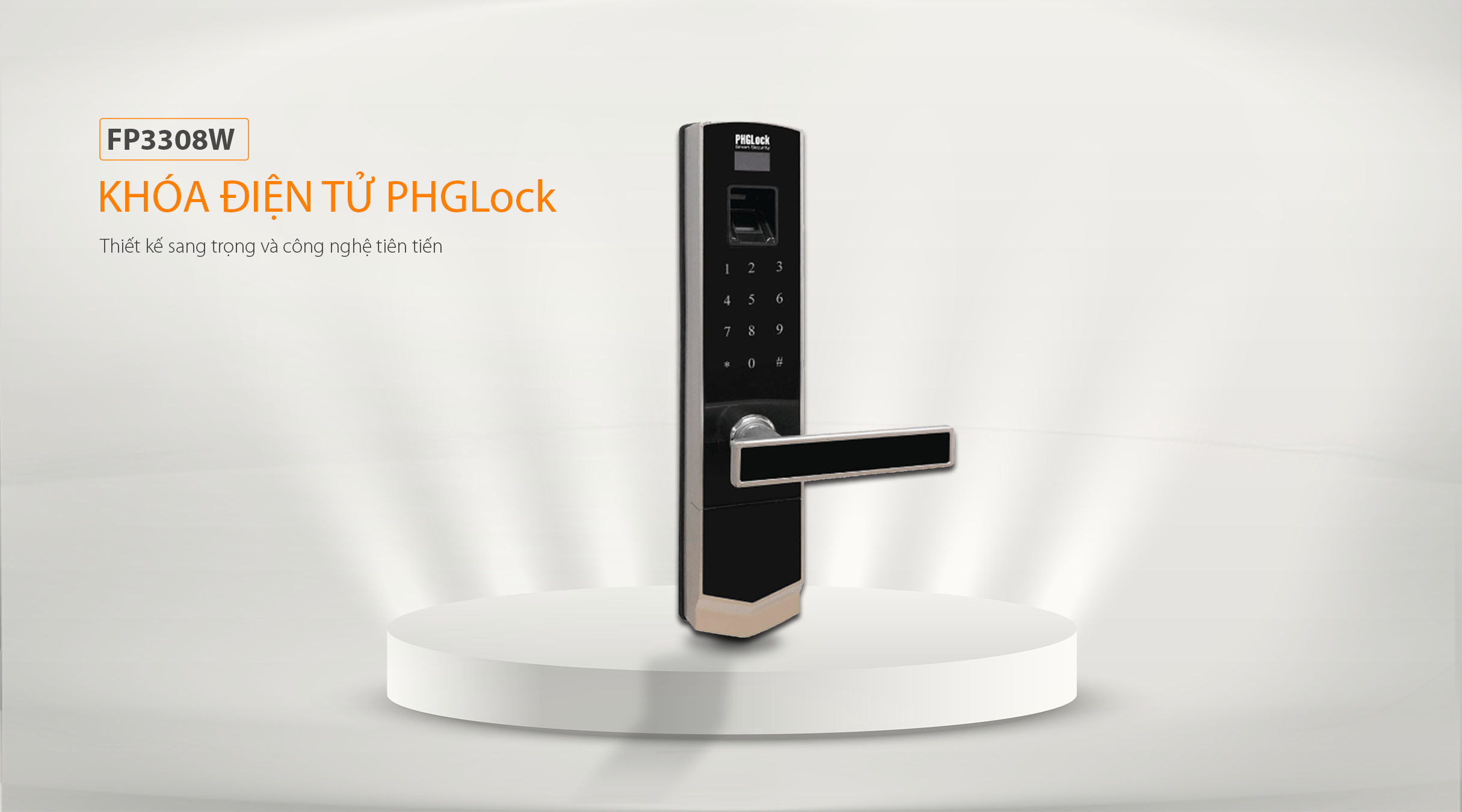 Một số tính năng nổi bật của khóa PHGlock FP3308W