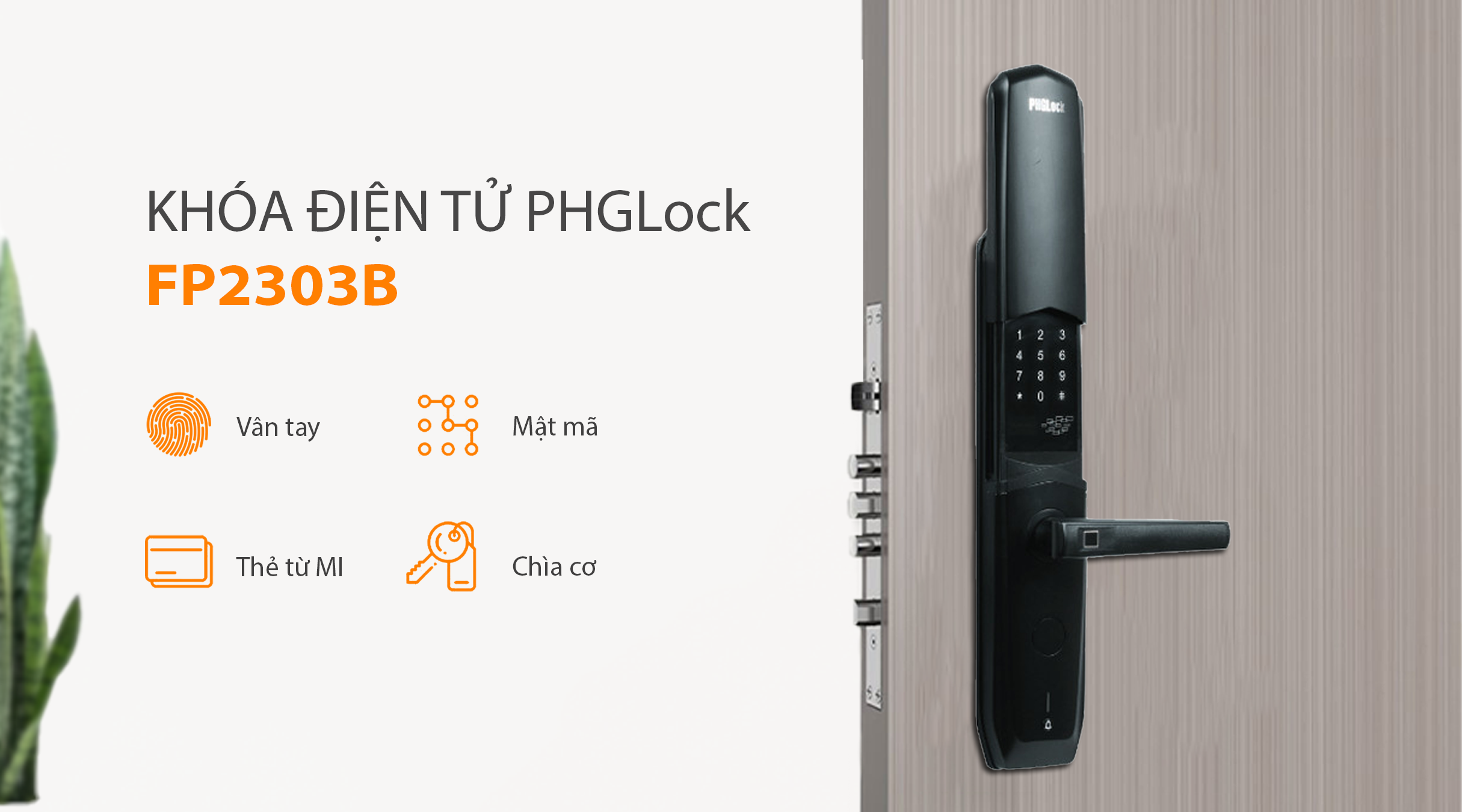 Cách thức mở khóa đa dạng, hiện đại