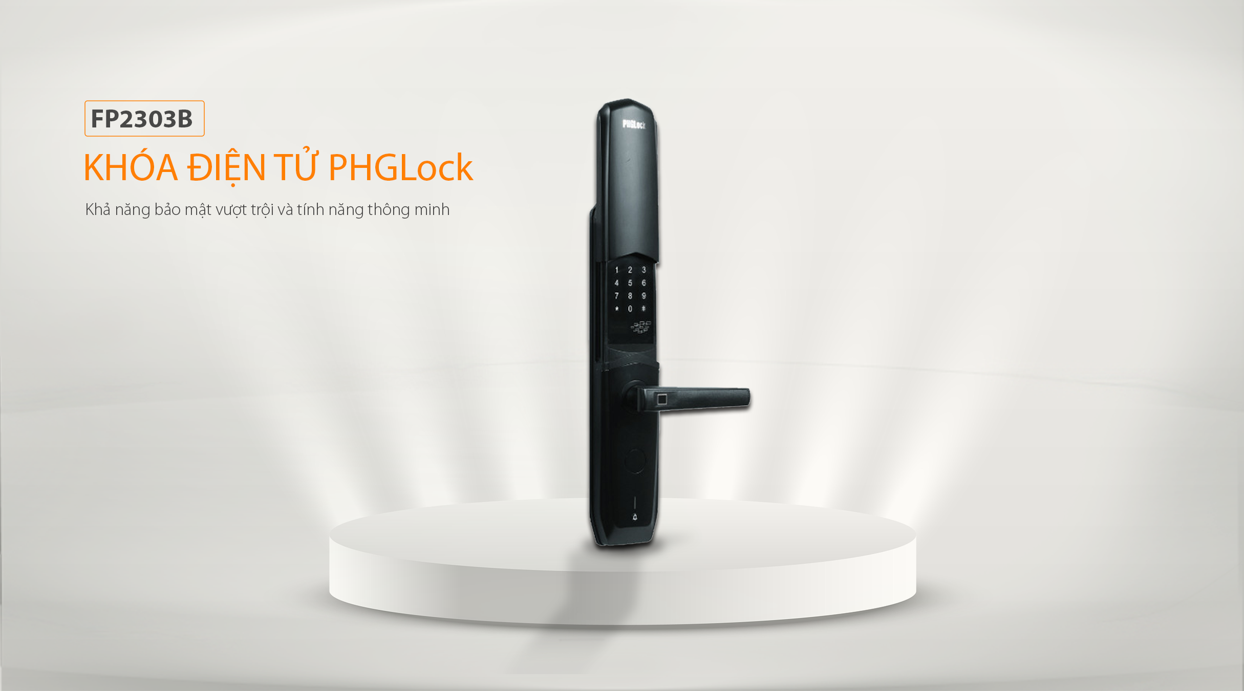 Chức năng nổi bật của khóa PHGlock FP2303B