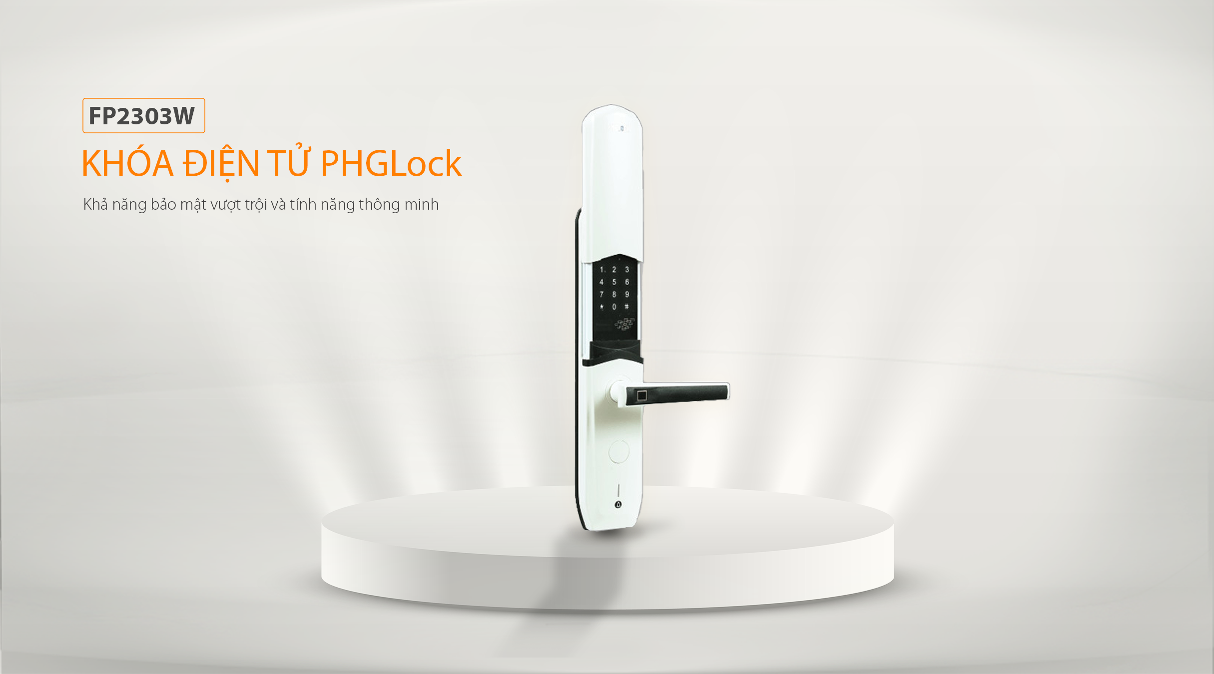 Tính năng chính của khóa PHGlock FP2303W