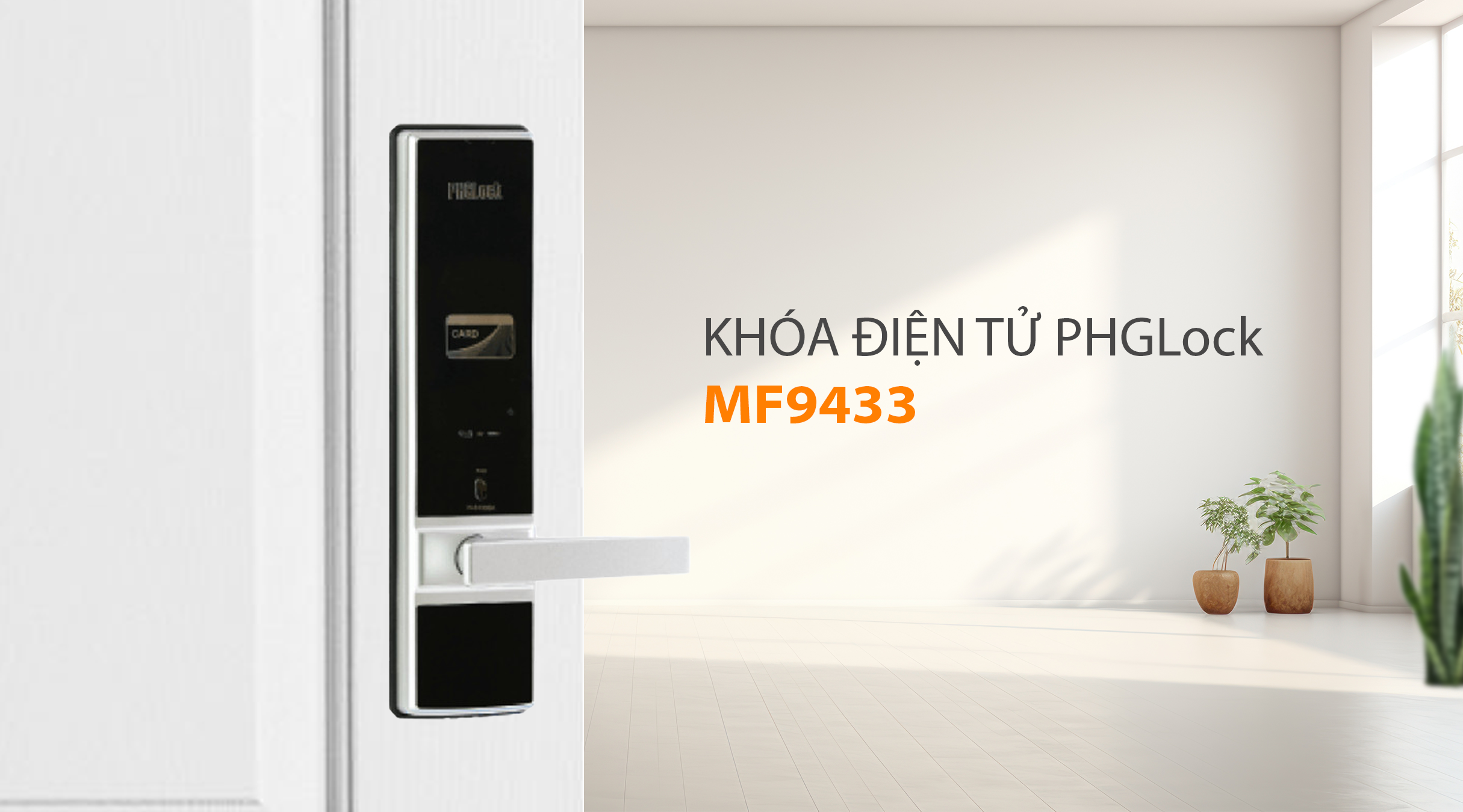 Một số tính năng nổi bật của khóa điện tử PHGlock MF9433