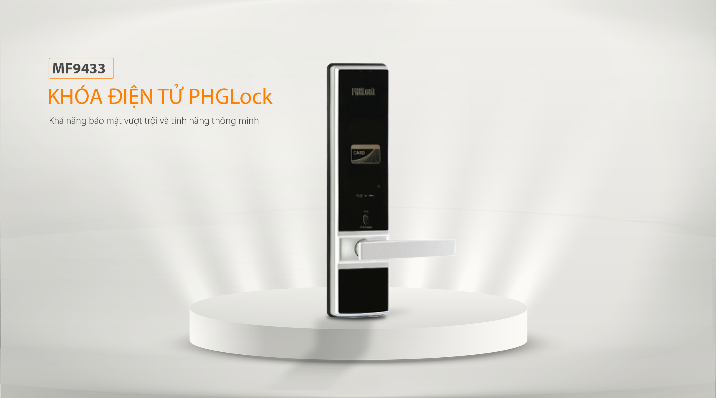 Một số tính năng nổi bật của khóa điện tử PHGlock MF9433