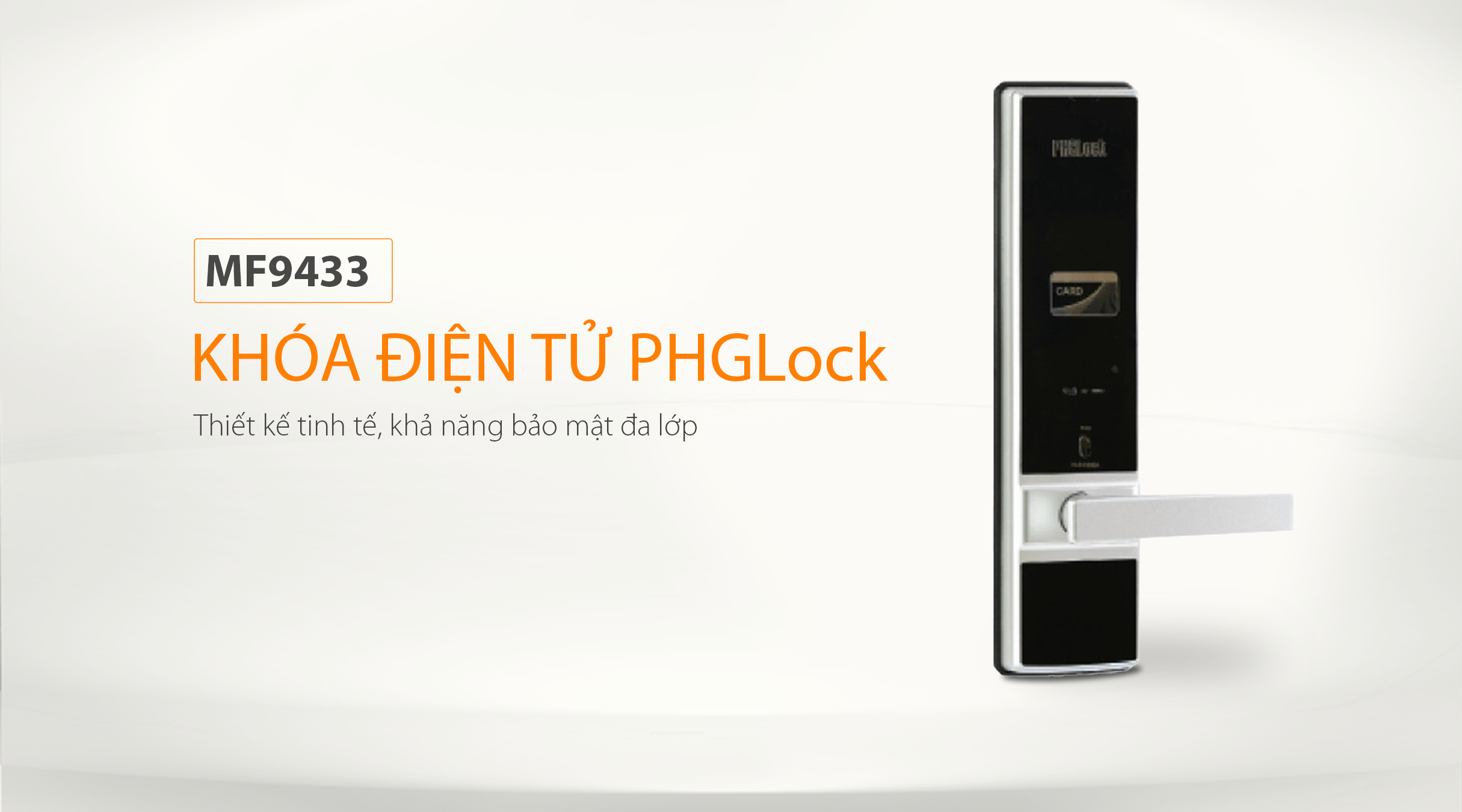 Phương thức mở khoá của khóa điện tử PHGlock MF9433