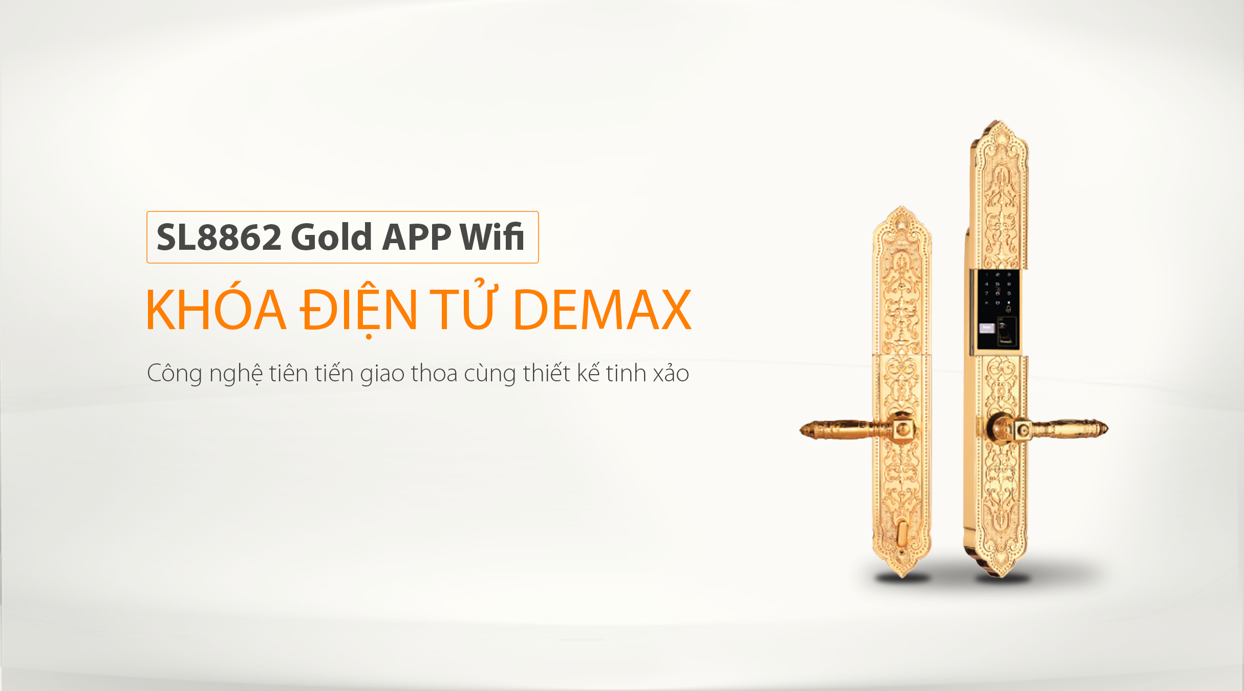 Thiết kế nổi bật của Demax EL8862 Gold APP Wifi