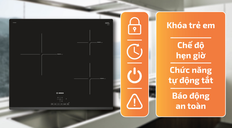 Chức năng của Bosch HMH.PUC631BB1E Serie 4