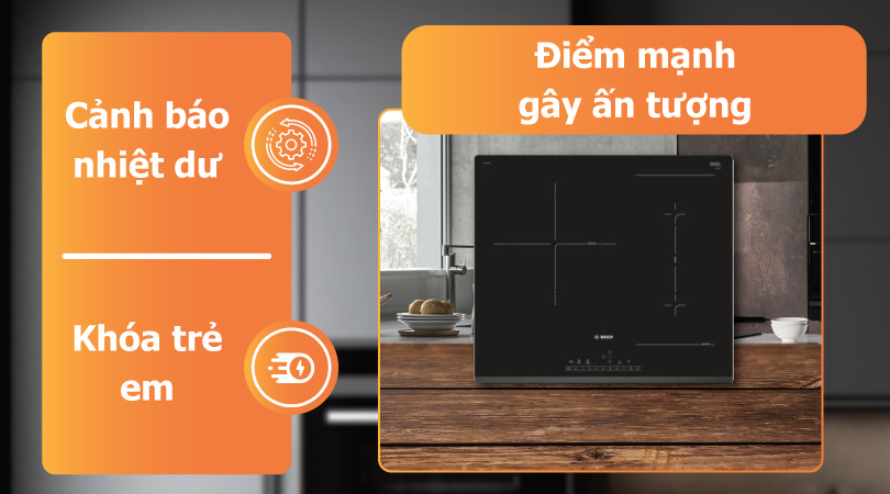 Điểm mạnh của Bosch HMH.PVJ631FB1E Series 6