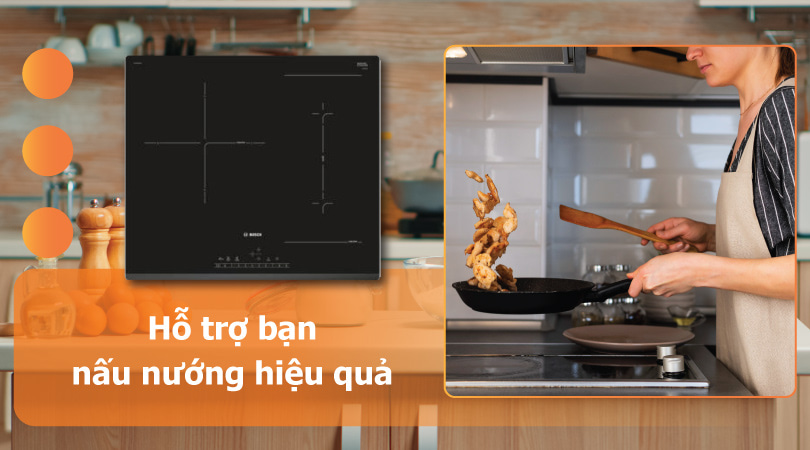 Bosch HMH.PVJ631FB1E Series 6 - Hỗ trợ nấu nướng