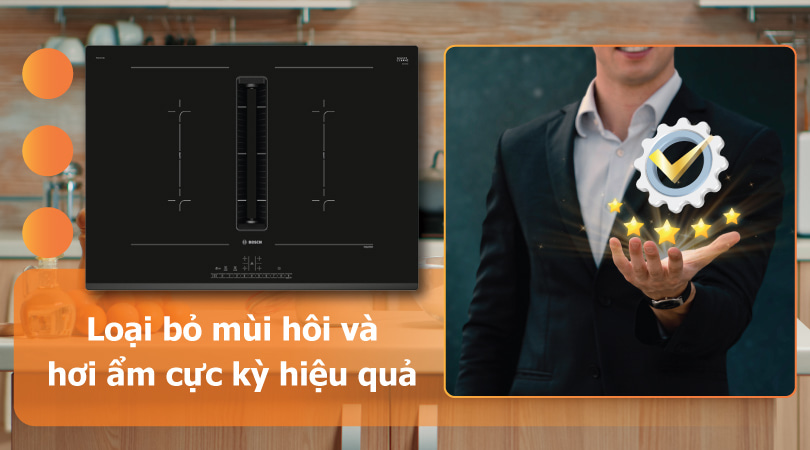 Bosch HMH.PVQ731F15E Serie 6 - Loại bỏ mùi hôi