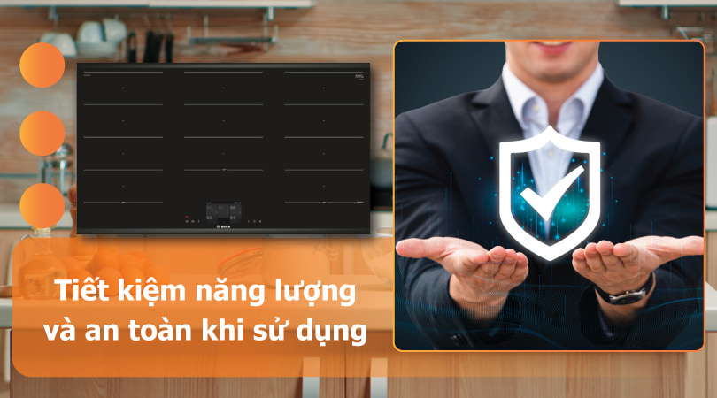 Bosch HMH.PXX975KW1E Series 8 - Tiết kiệm năng lượng