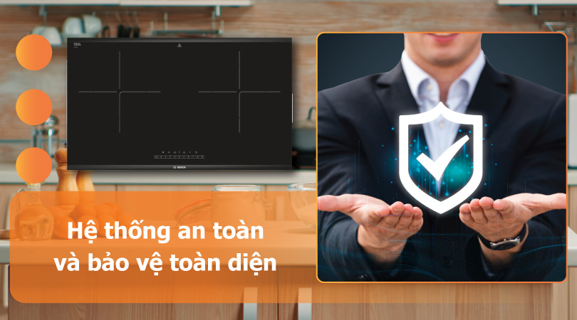 Hệ thống an toàn của Bosch PPI82560MS - Serie 8 TGB