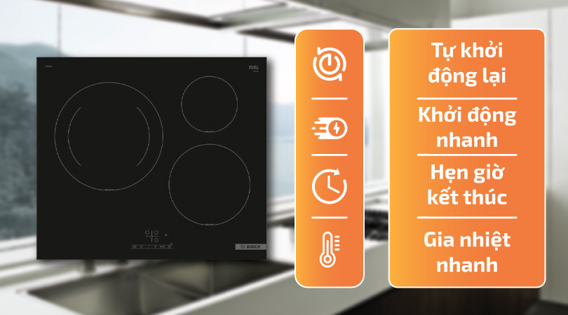 Chức năng của BOSCH PUJ61RBB5E TGB