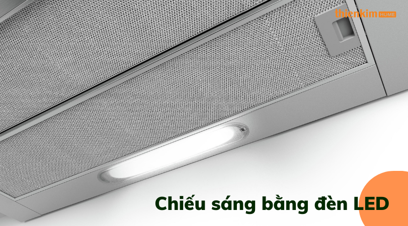 Chiếu sáng bằng đèn LED Máy hút mùi Bosch DFT93AC50 Serie 4