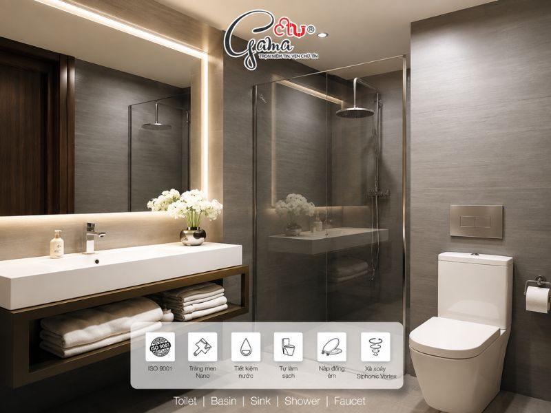 Thương Hiệu Thiết Bị Vệ Sinh Gama