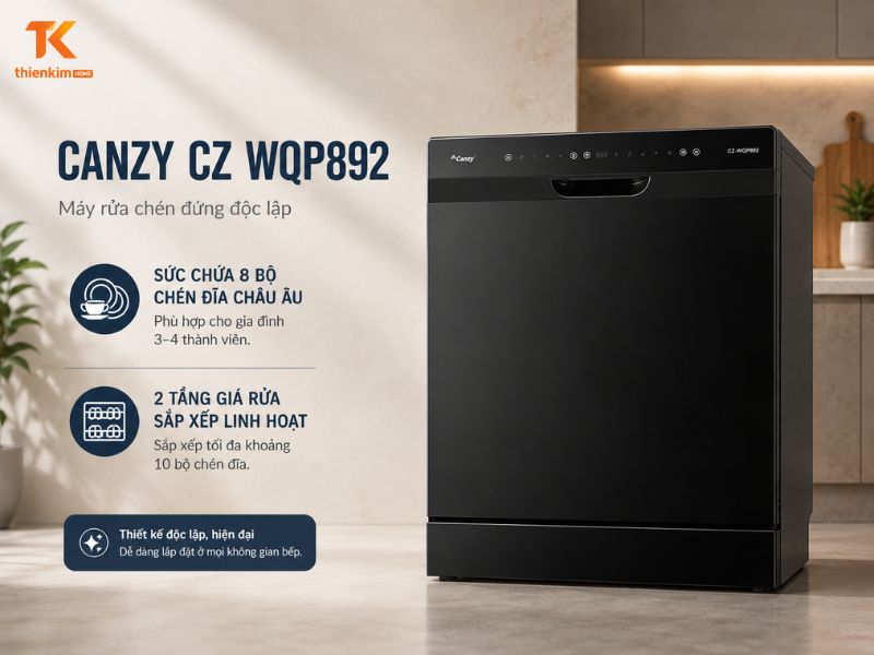 Máy Rửa Chén Canzy CZ WQP892