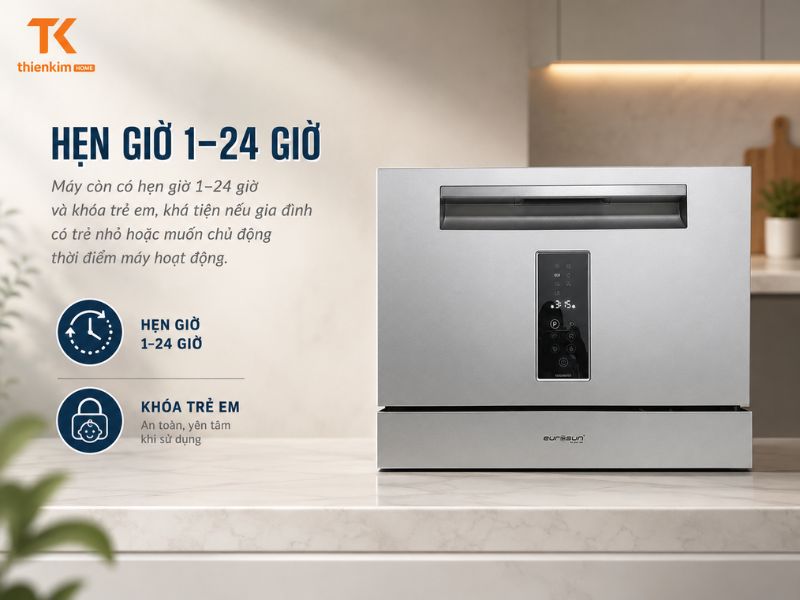 Máy Rửa Chén Eurosun SKS55E07EU