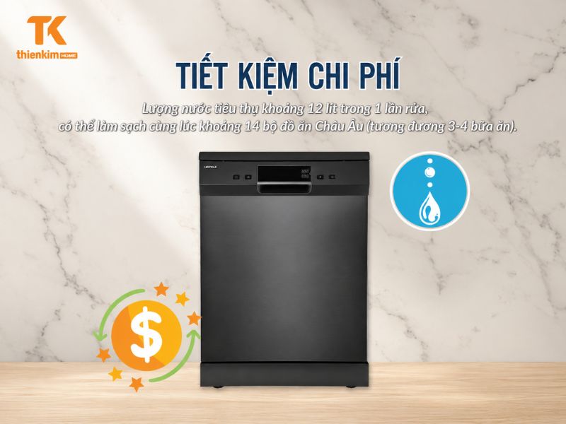 Máy Rửa Chén Hafele HDW-F60EB 538.21.310