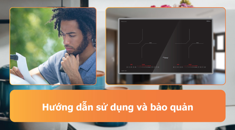 Bếp điện bếp từ Canzy - Hướng dẫn sử dụng