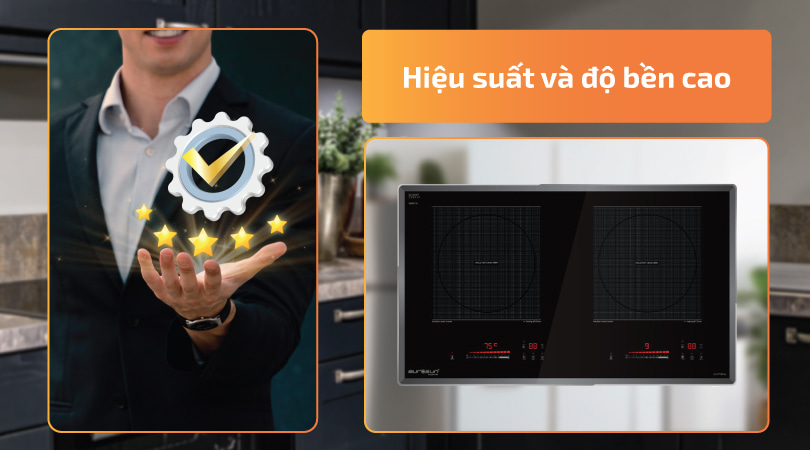Bếp điện bếp từ Eurosun - Hiệu suất và độ bền cao