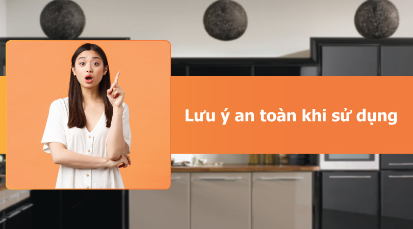Bếp điện bếp từ Kaff - Lưu ý an toàn