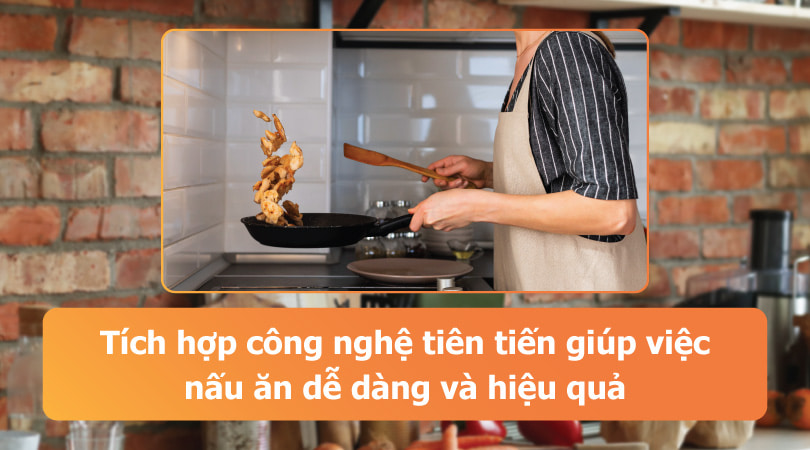 Bếp điện bếp từ Smeg - Chất lượng và công nghệ tiên tiến