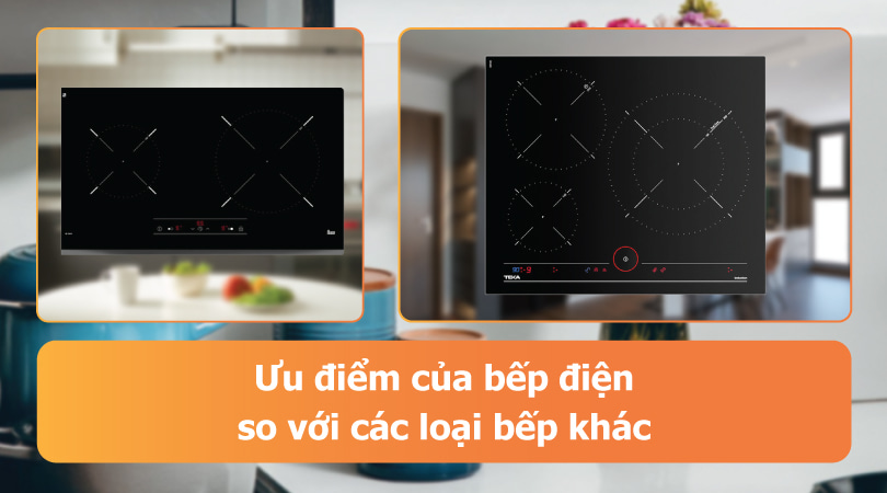 Ưu điểm bếp điện bếp từ Teka