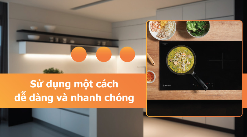 Bếp điện sử dụng dễ dàng và nhanh chóng - Thiên Kim Home