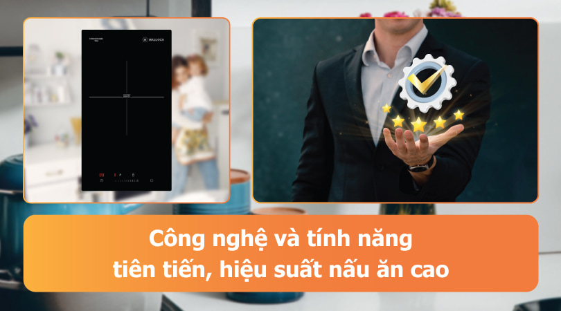 Bếp từ đơn công nghệ và tính năng tiên tiến - Thiên Kim Home