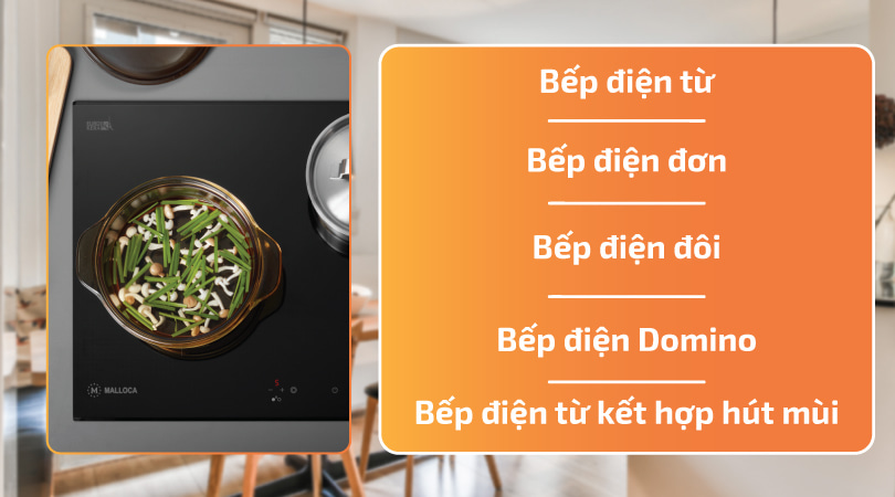 Các loại bếp điện - Thiên Kim Home