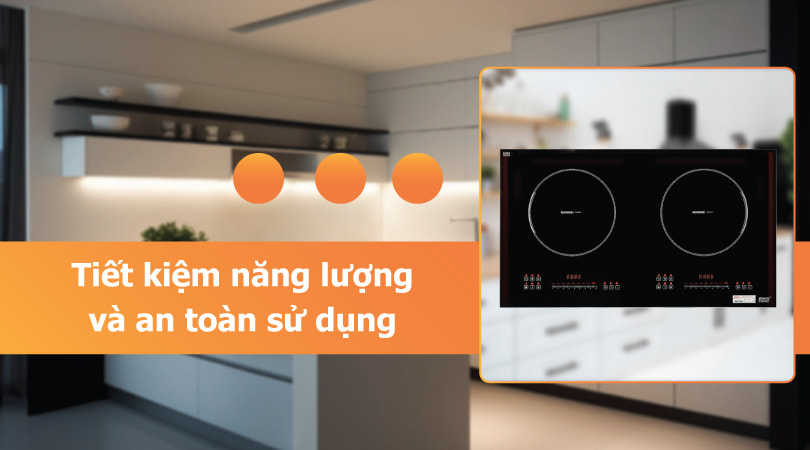 Bếp điện bếp từ Lorca tiết kiệm năng lượng và an toàn sử dụng - Thiên Kim Home
