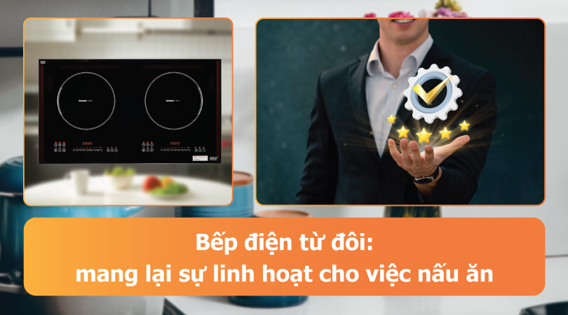 Bếp điện bếp từ Lorca mang lại sự linh hoạt cho việc nấu ăn - Thiên Kim Home