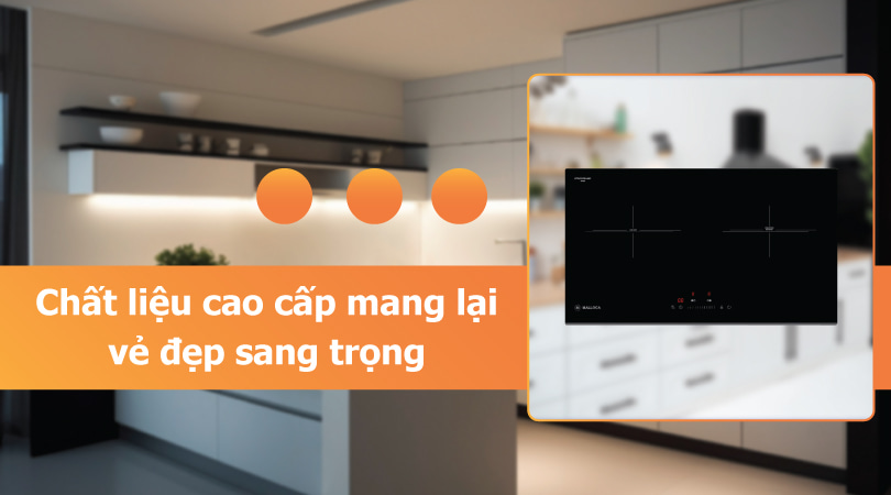 Bếp điện bếp từ Malloca chất liệu cao cấp - Thiên Kim Home